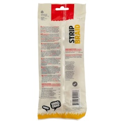 Dogman Chicken strip braid 2p Vit M 17,5cm