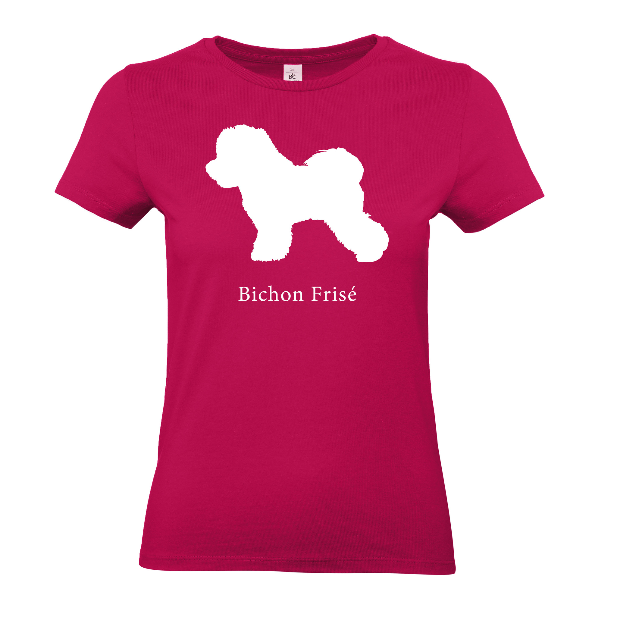 T-shirt Figursydd, Hundraser - Sorbet Pink