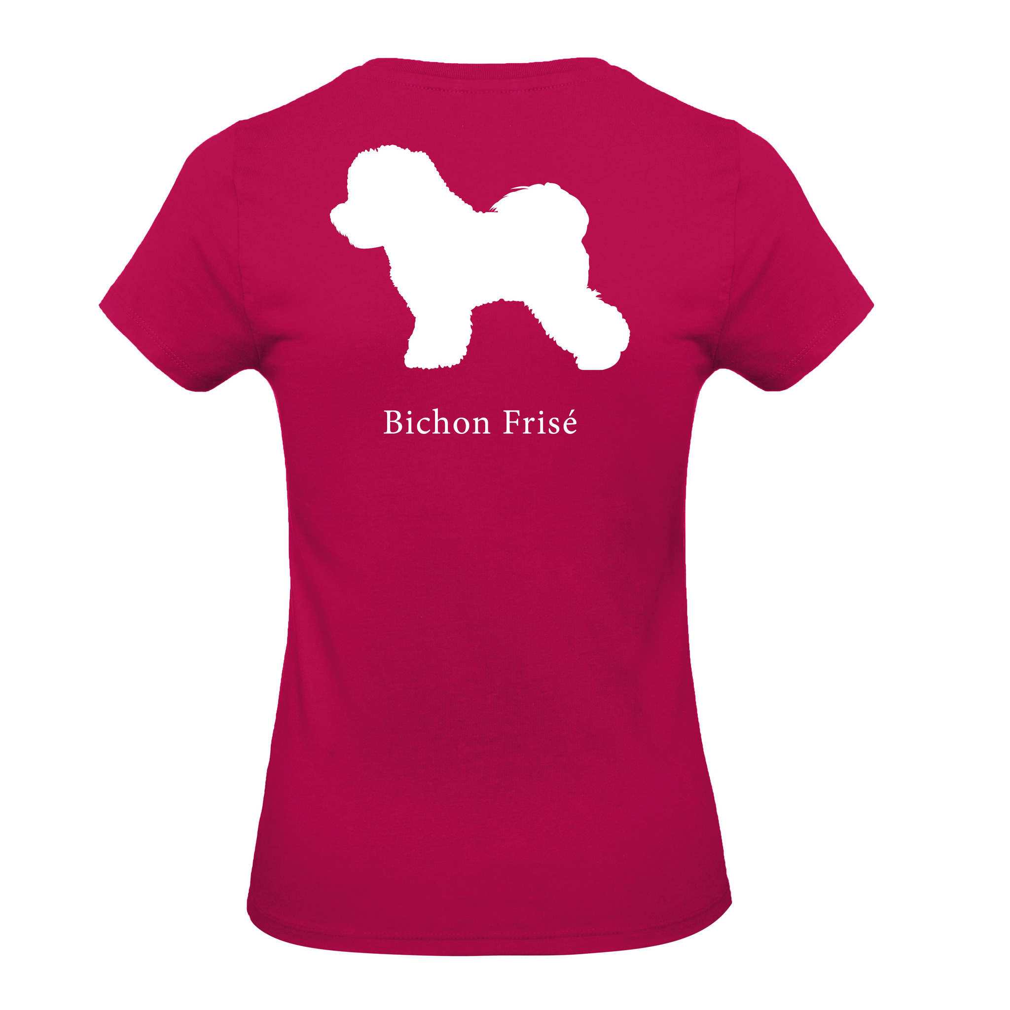 T-shirt Dam, Hundraser - Sorbet Pink