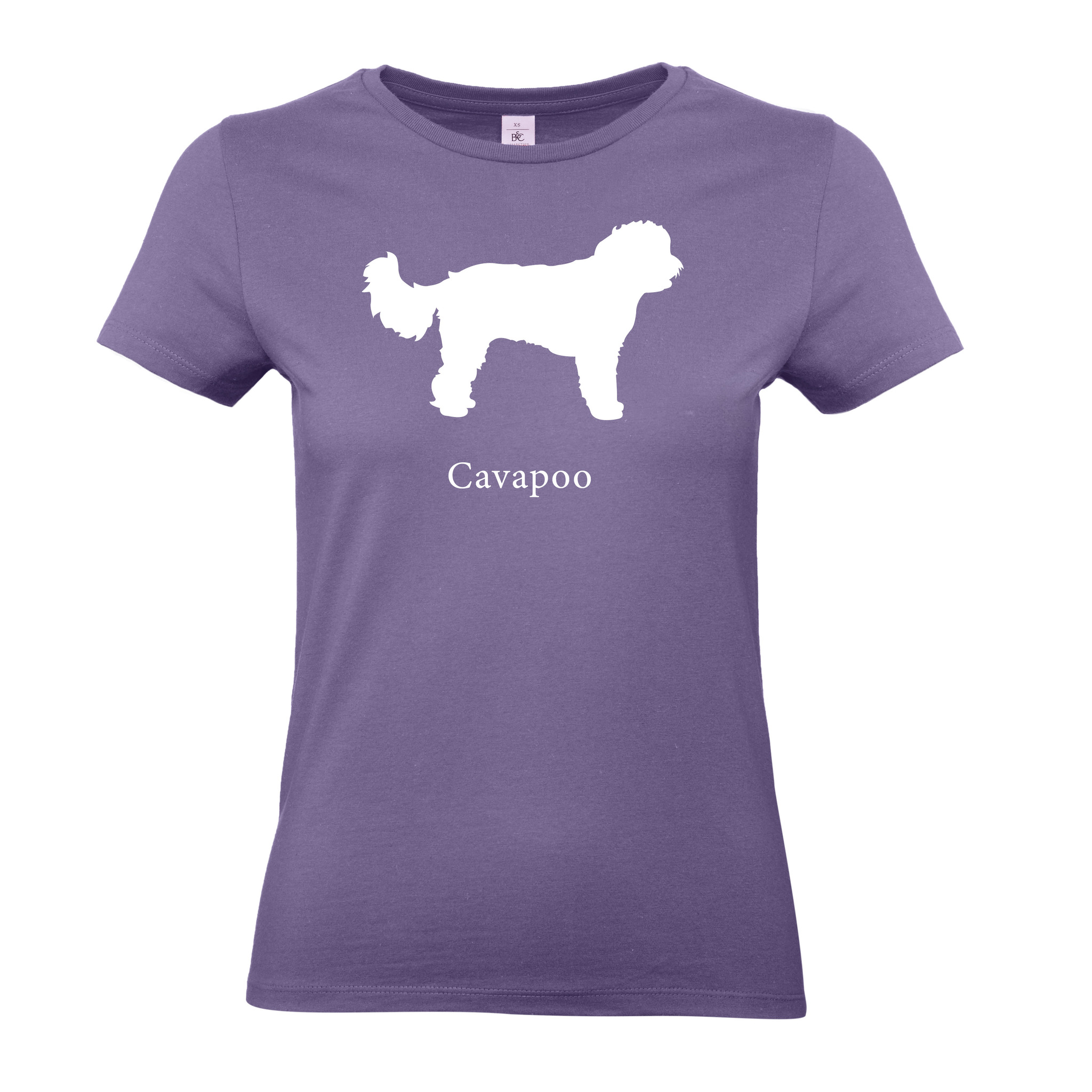 T-shirt Figursydd, Hundraser - Millennial Lilac