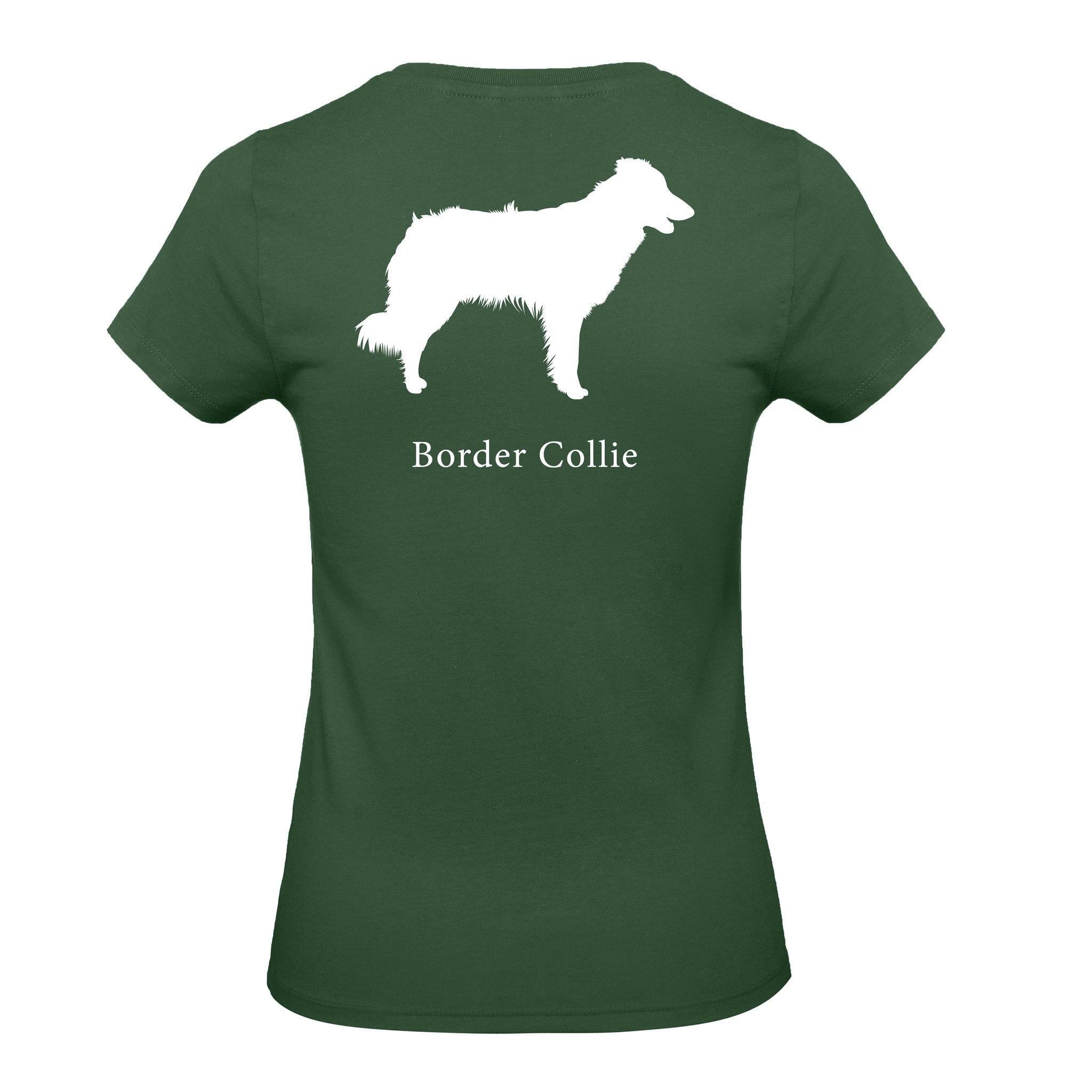 T-shirt Dam, Hundraser - Bottle Green