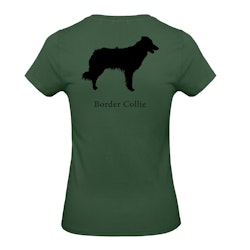 T-shirt Dam, Hundraser - Bottle Green