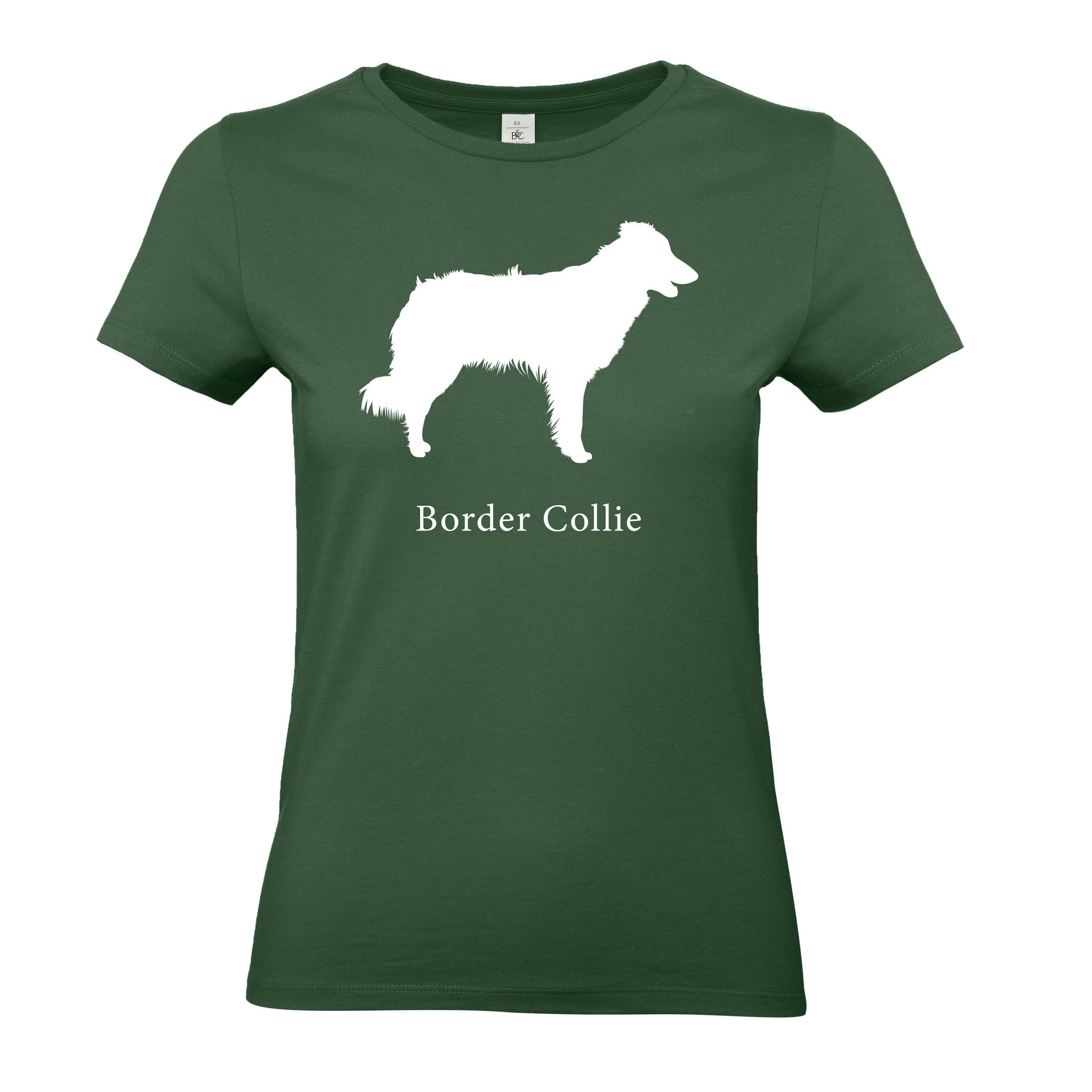 T-shirt Dam, Hundraser - Bottle Green