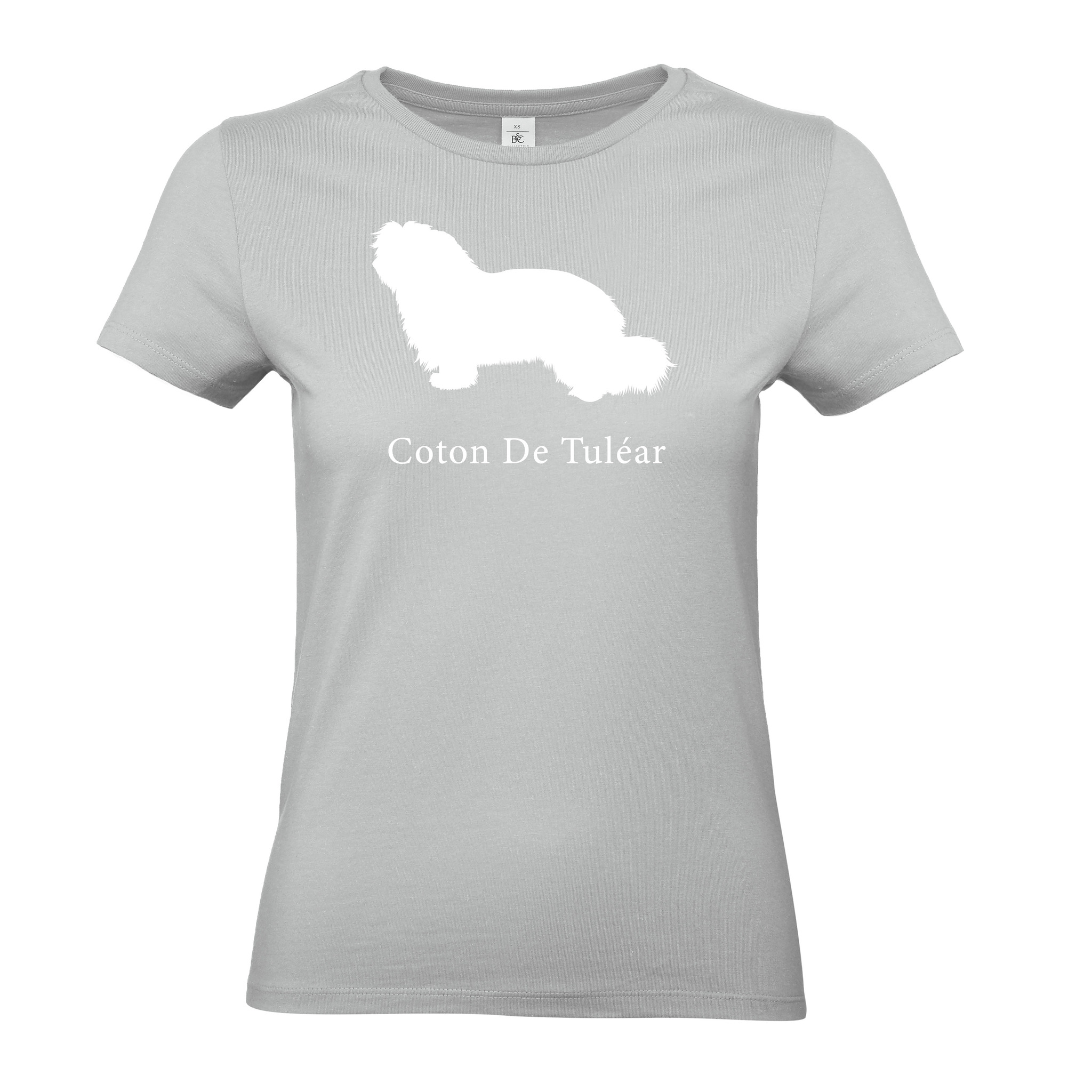 T-shirt Dam, Hundraser - Pacific Grey