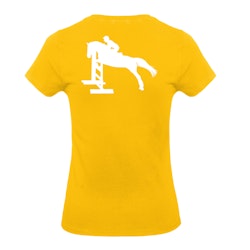 T-shirt Dam, Hästraser - Gold