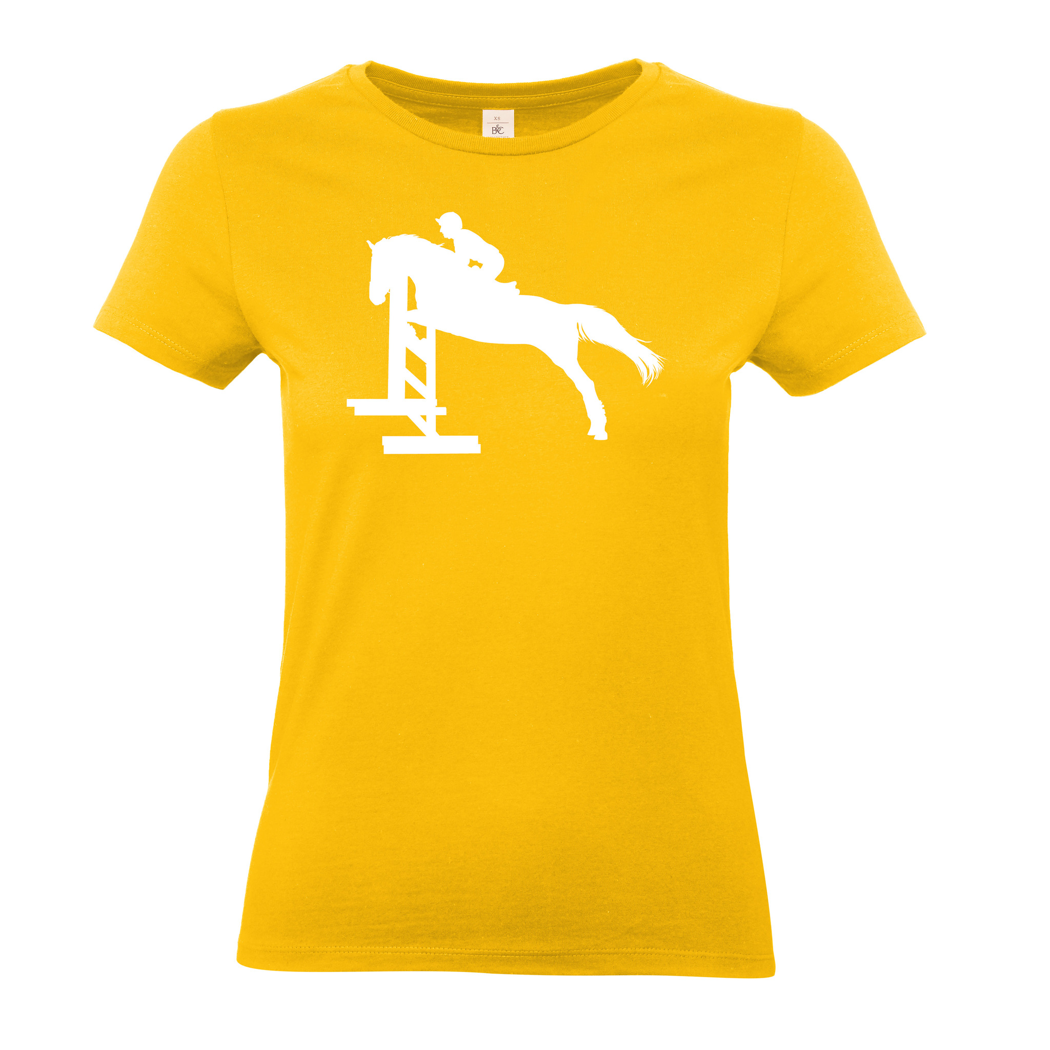 T-shirt Dam, Hästraser - Gold