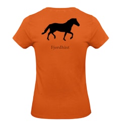 T-shirt Dam, Hästraser - Urban Orange