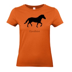 T-shirt Figursydd, Hästraser - Urban Orange
