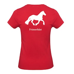 T-shirt Figursydd, Hästraser - Red