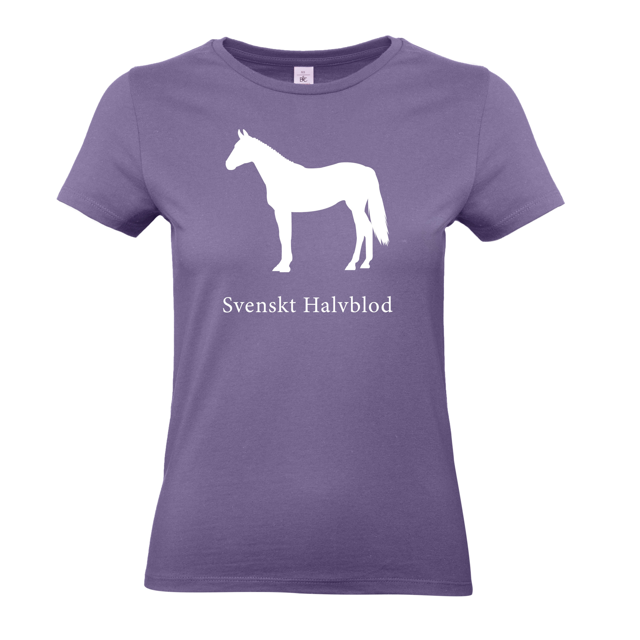 T-shirt Dam, Hästraser - Millennial Lilac