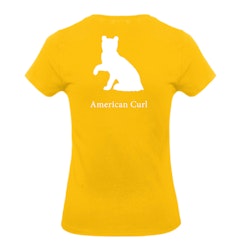 T-shirt Figursydd, Kattraser - Gold