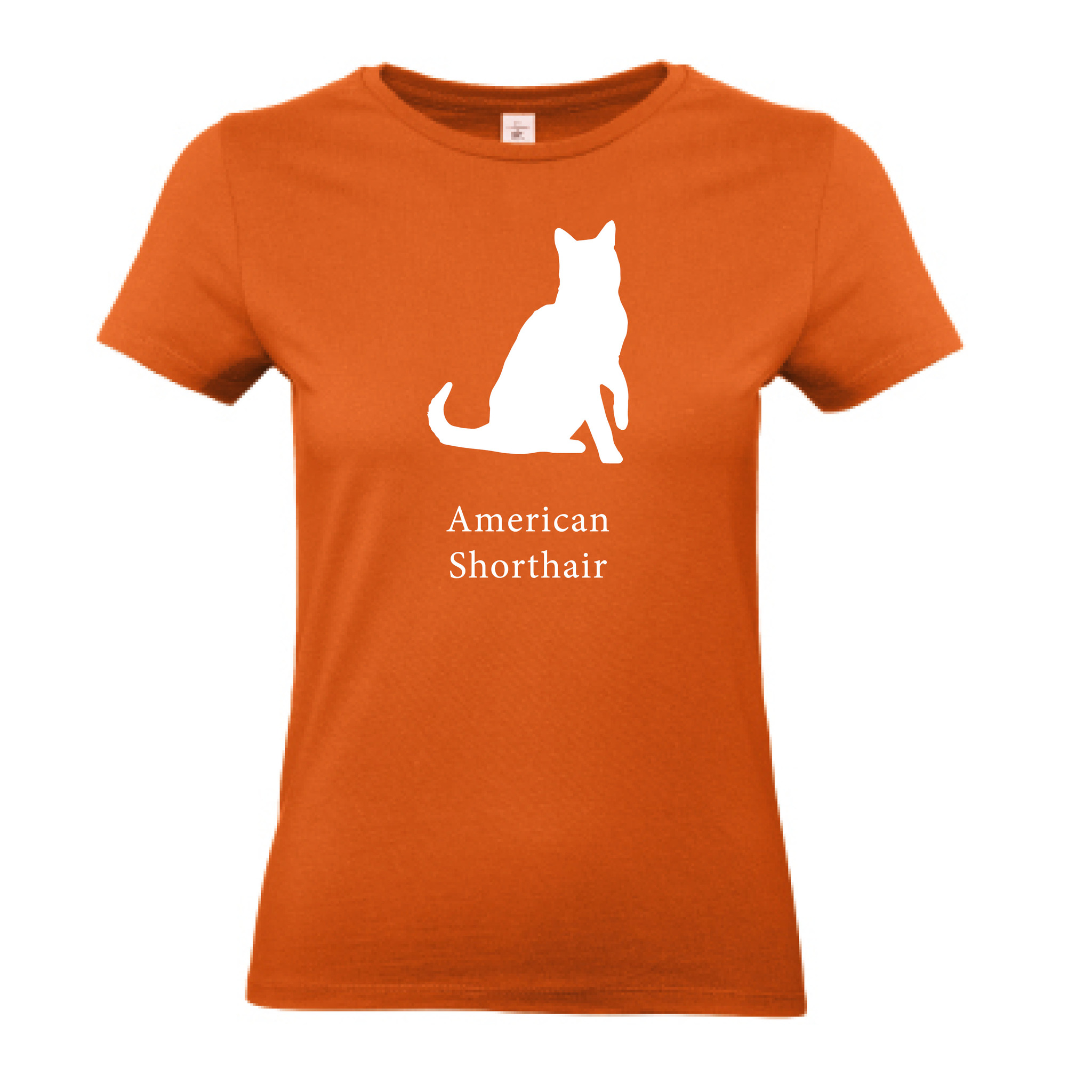 T-shirt Figursydd, Kattraser - Urban Orange