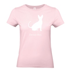 T-shirt Dam, Kattraser - Orchid Pink
