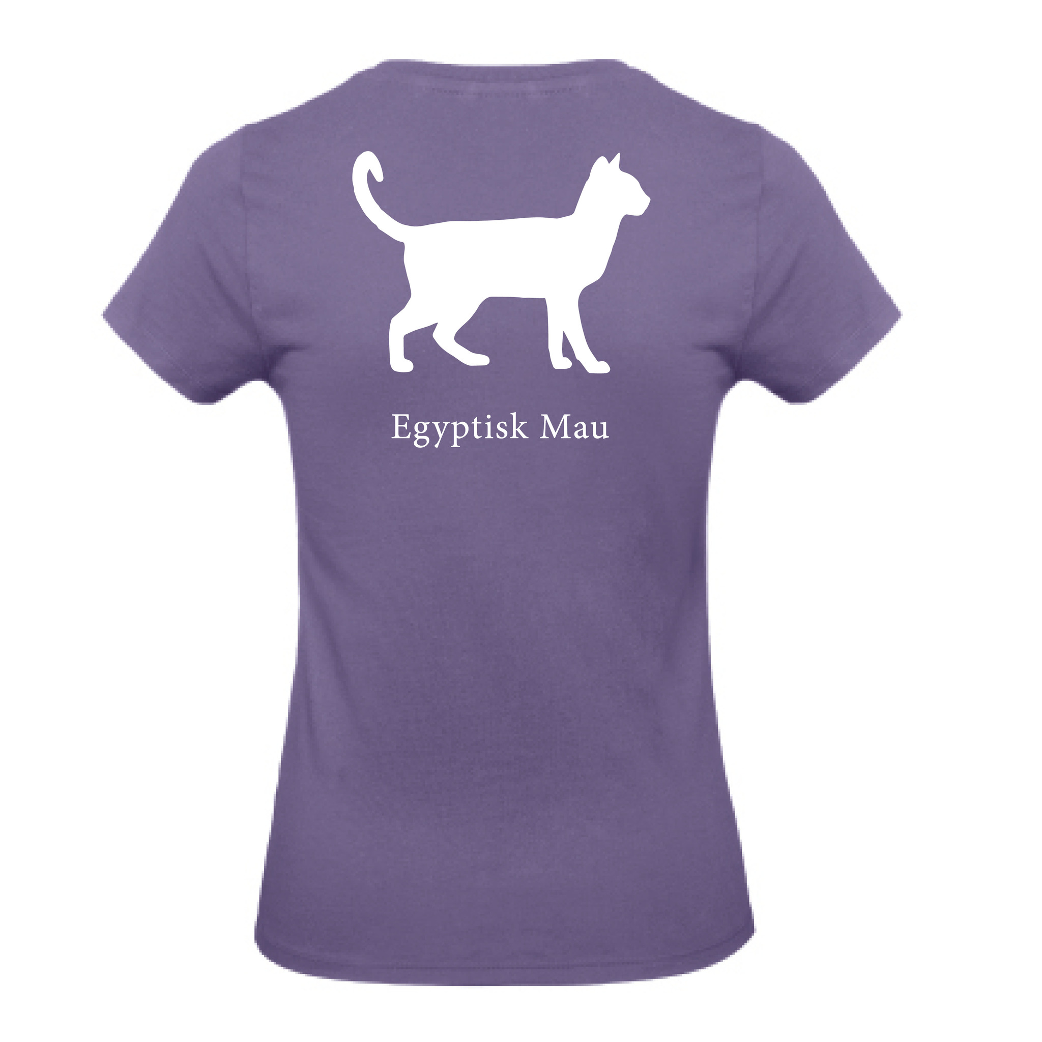 T-shirt Figursydd, Kattraser - Millennial Lilac