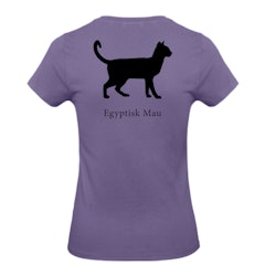 T-shirt Figursydd, Kattraser - Millennial Lilac