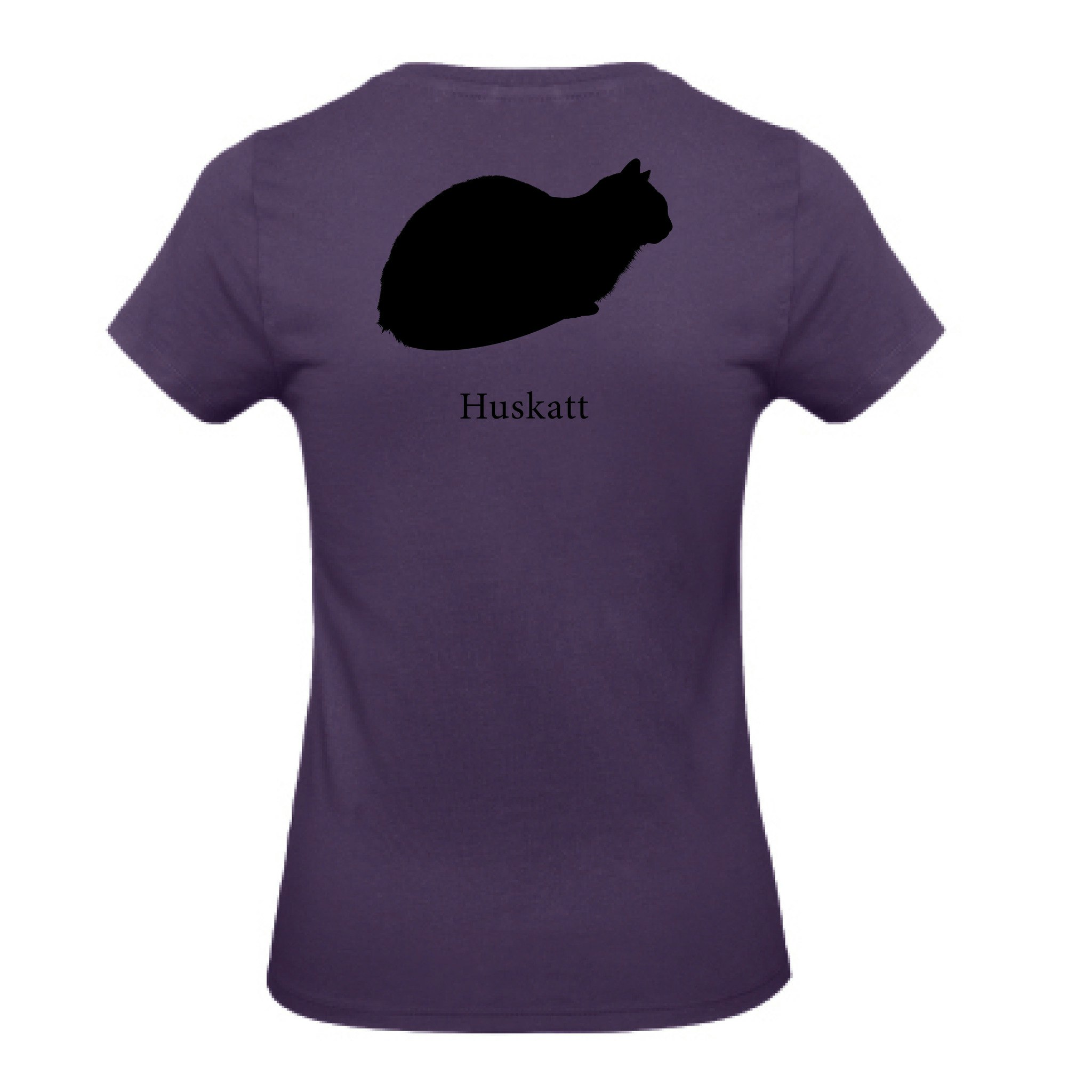 T-shirt Dam, Kattraser - Urban Purple