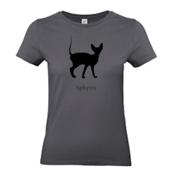 T-shirt Figursydd, Kattraser - Dark Grey
