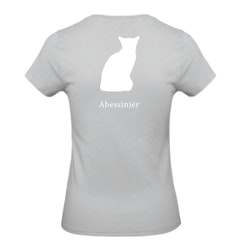 T-shirt Dam, Kattraser - Pacific Grey