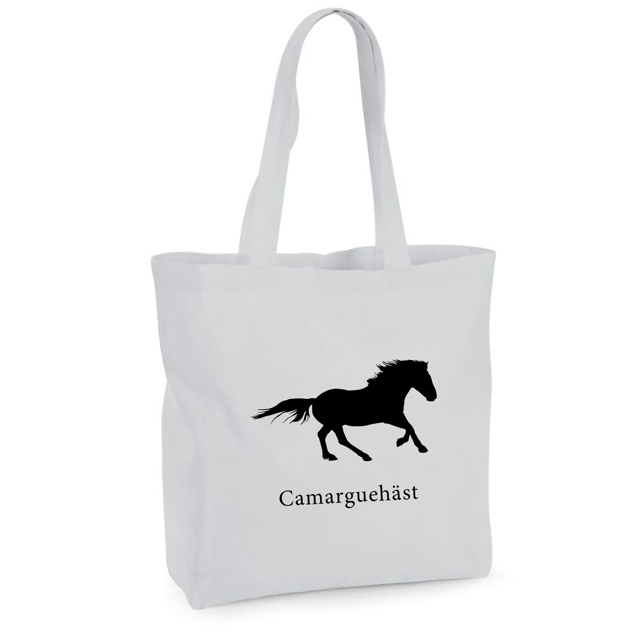 Tygkasse Camarguehäst - Maxi bag