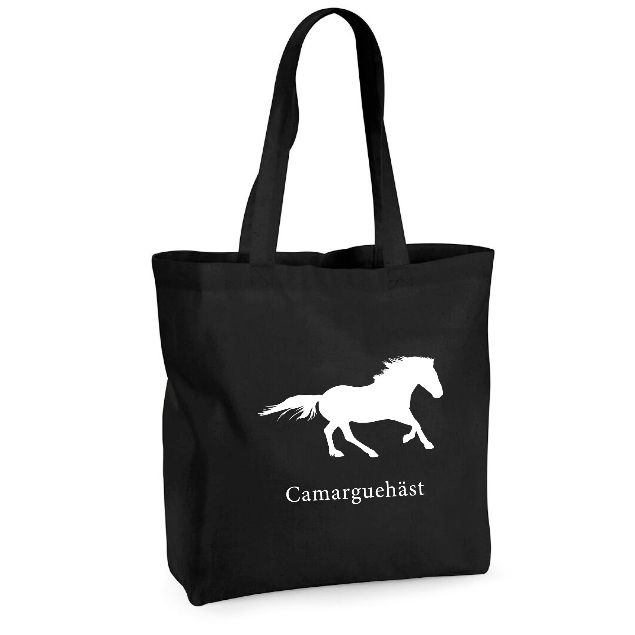 Tygkasse Camarguehäst - Maxi bag