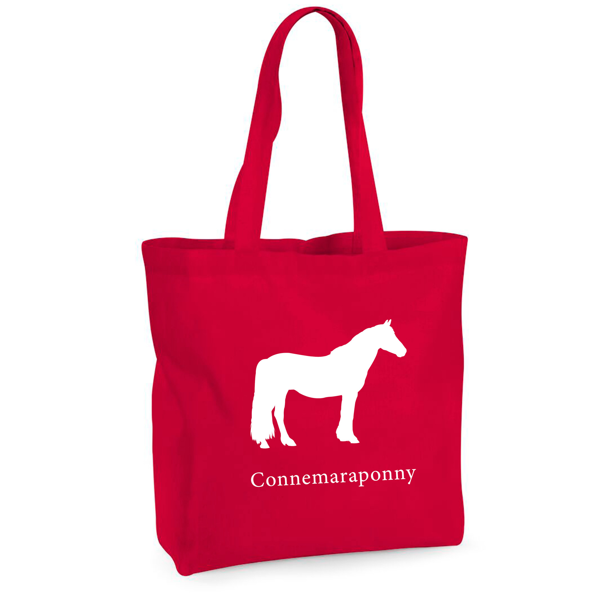 Tygkasse Connemaraponny - Maxi bag