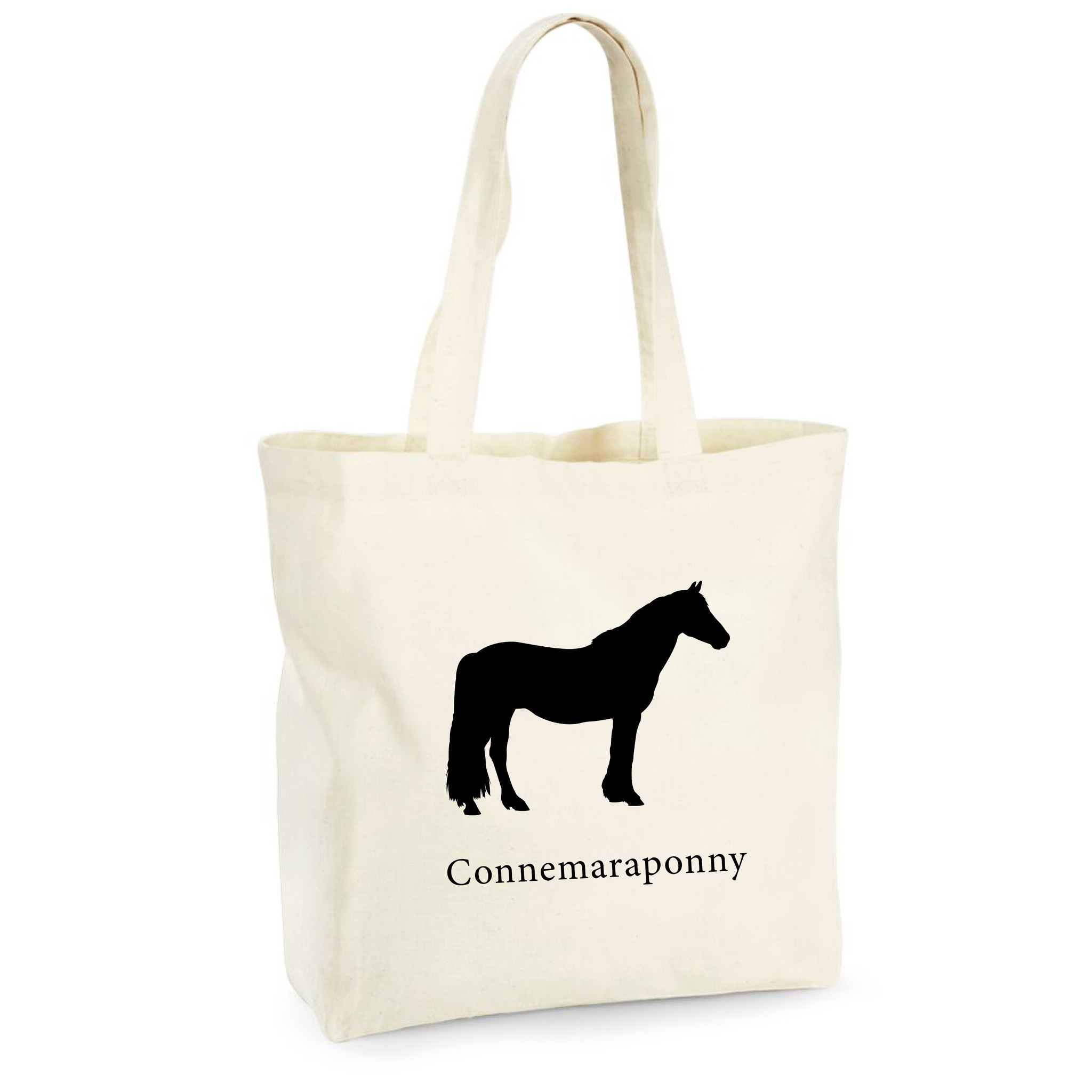 Tygkasse Connemaraponny - Maxi bag