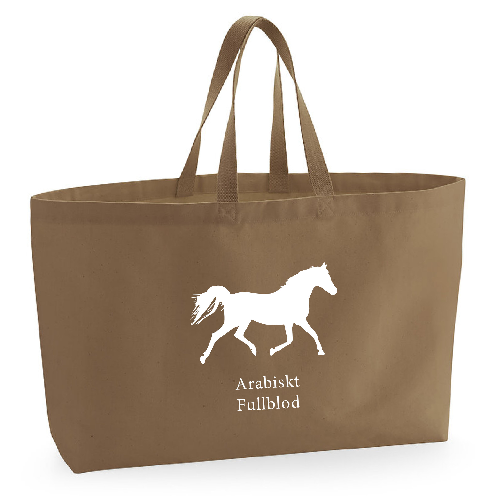 Tygkasse Arabiskt Fullblod - Oversized bag