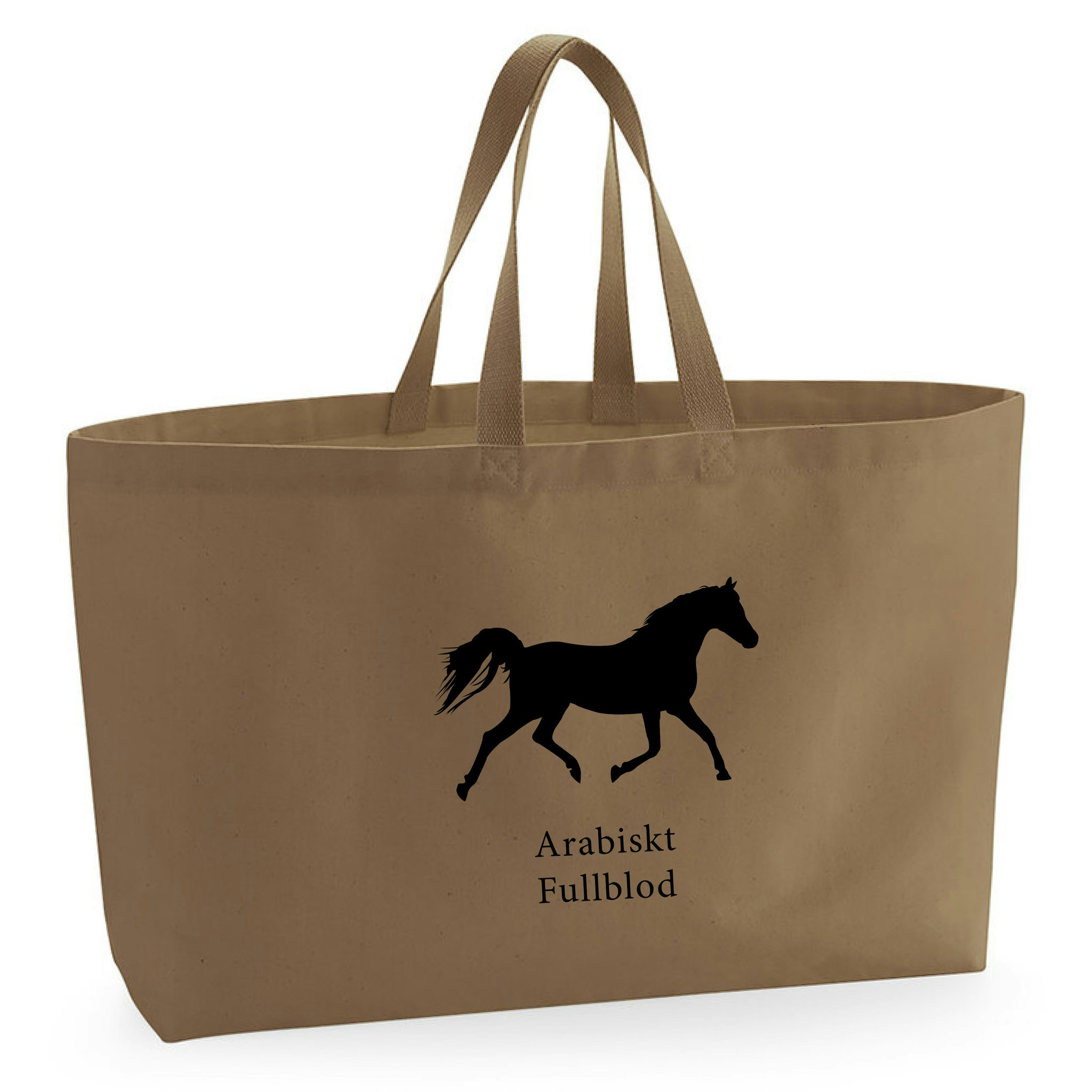 Tygkasse Arabiskt Fullblod - Oversized bag