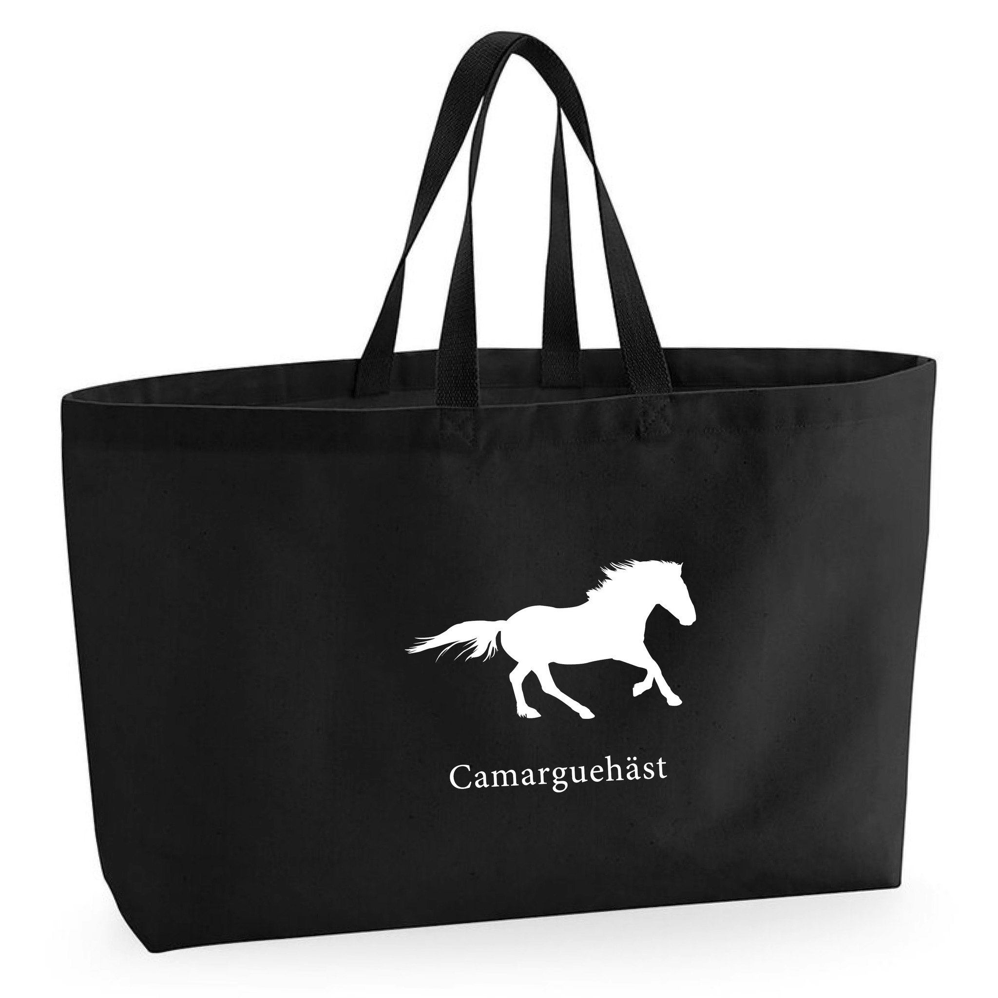 Tygkasse Camarguehäst - Oversized bag