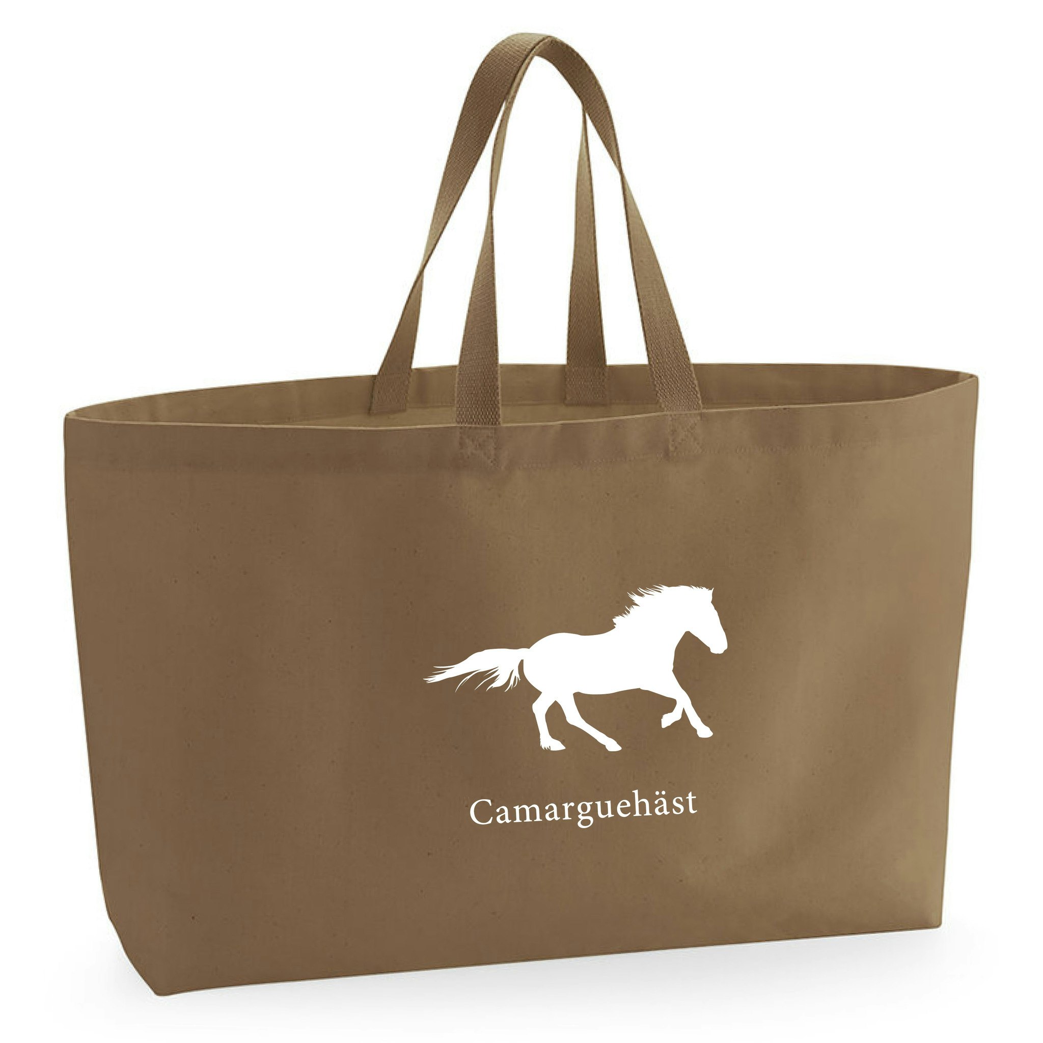 Tygkasse Camarguehäst - Oversized bag