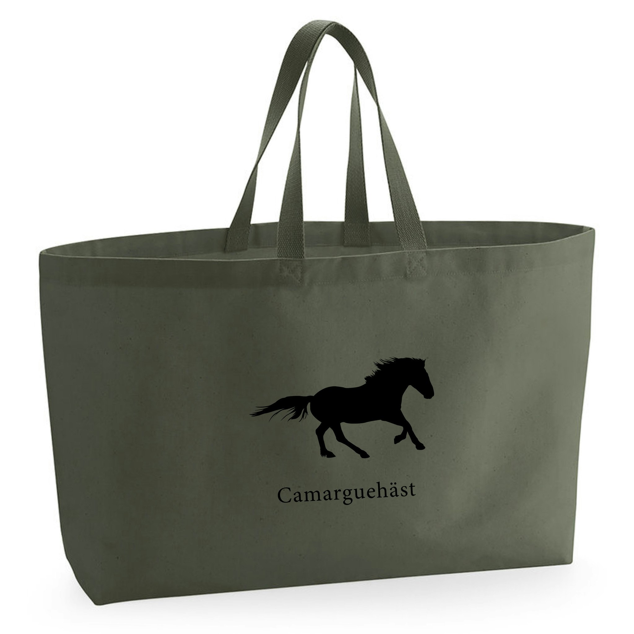 Tygkasse Camarguehäst - Oversized bag