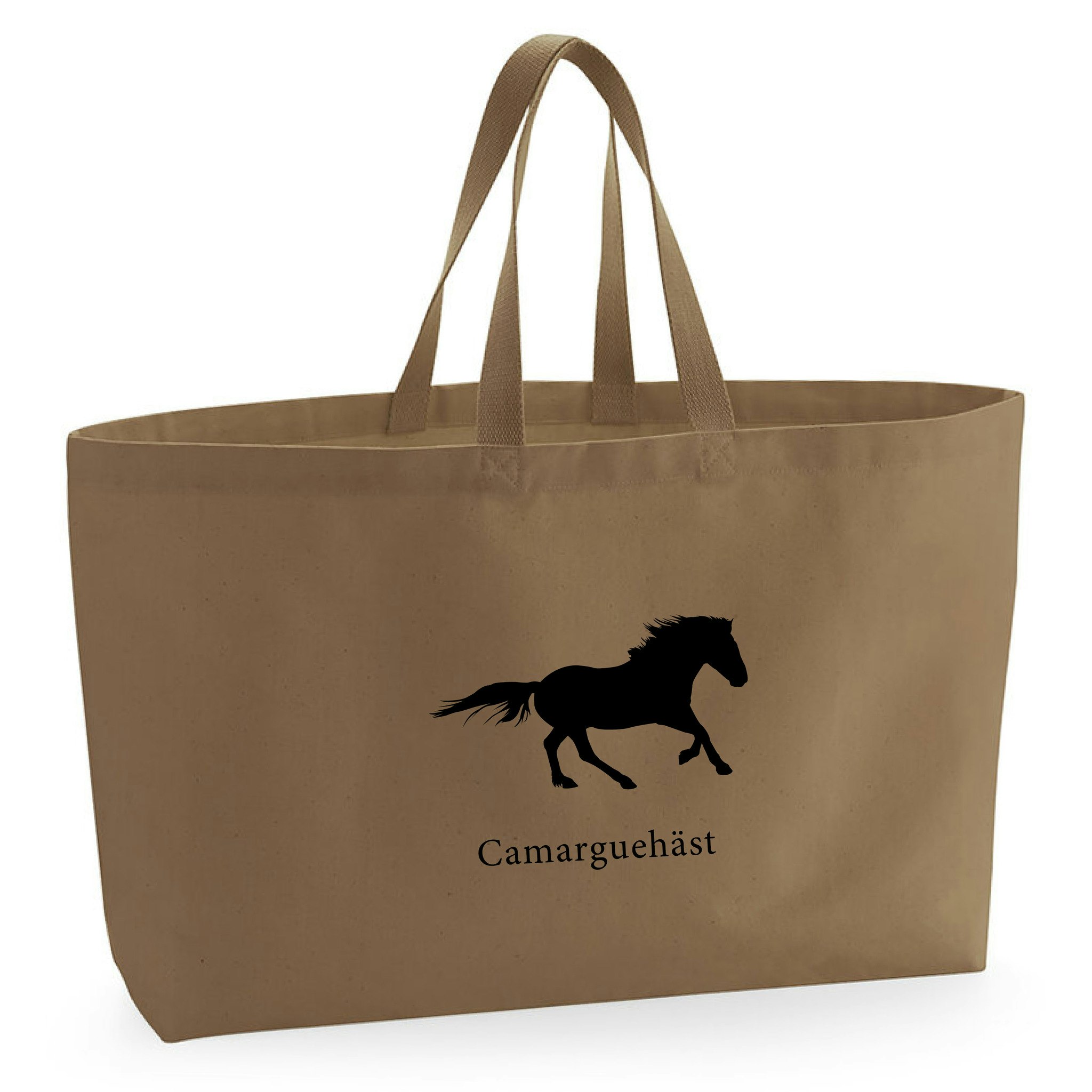 Tygkasse Camarguehäst - Oversized bag