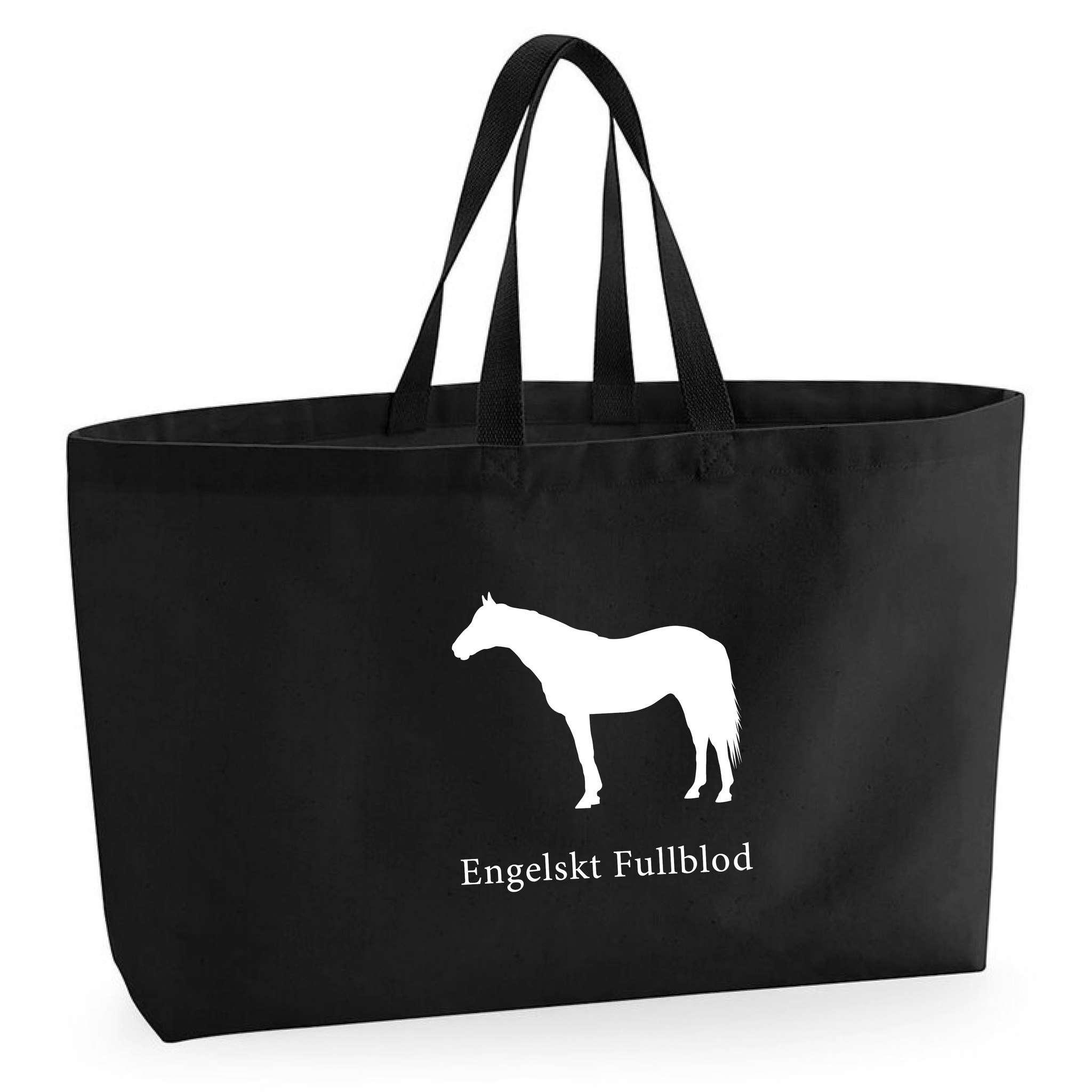 Tygkasse Engelskt Fullblod - Oversized bag