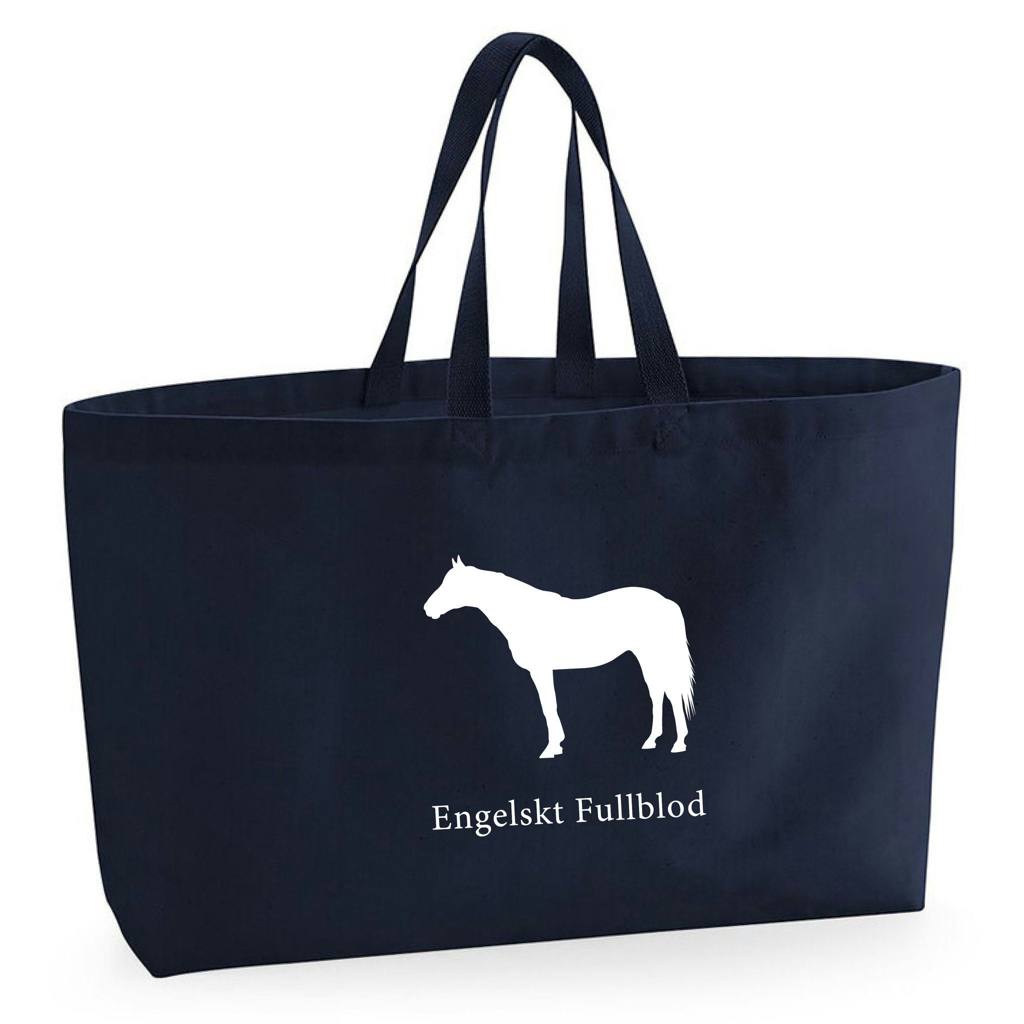 Tygkasse Engelskt Fullblod - Oversized bag