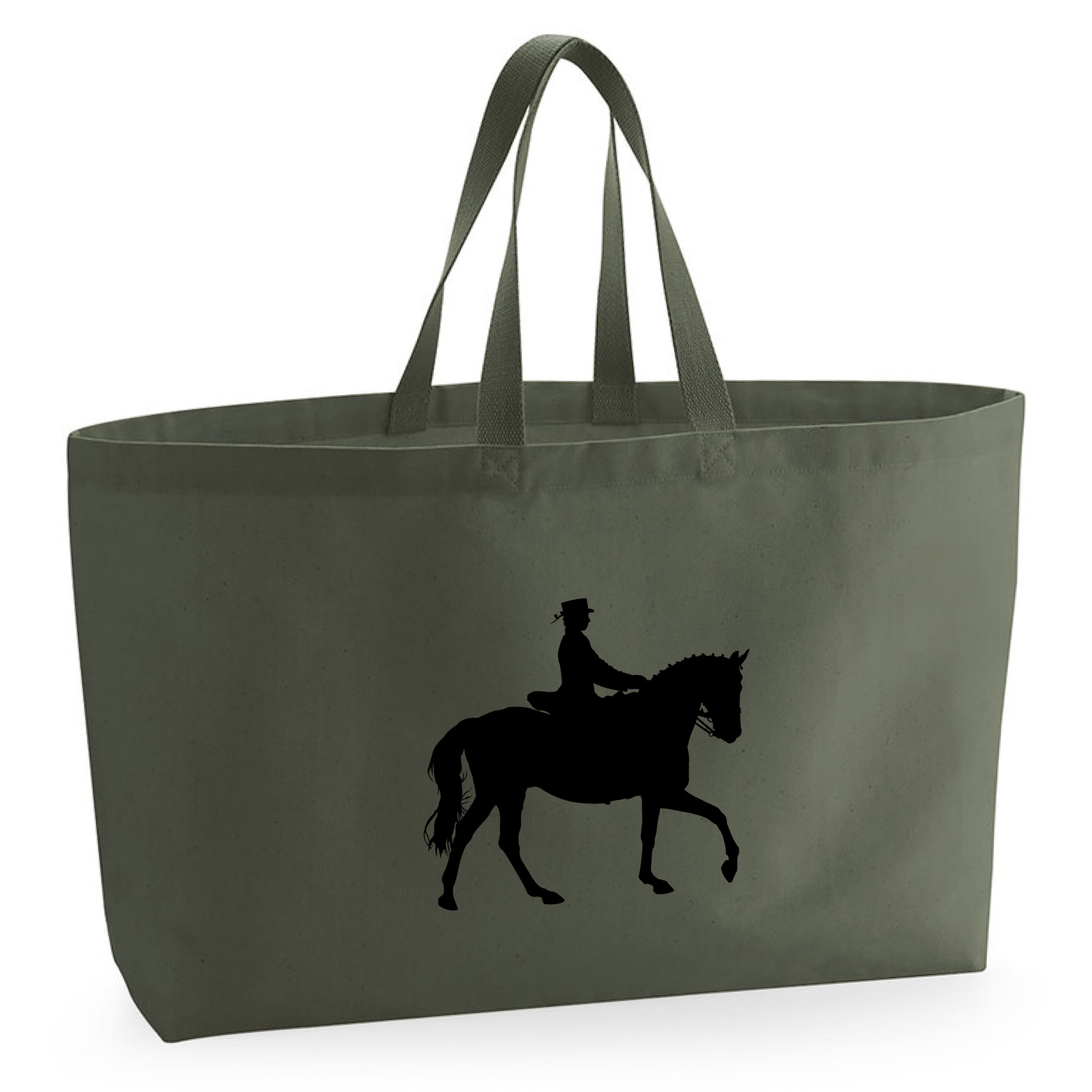 Tygkasse Hästsport - Dressyr - Oversized bag