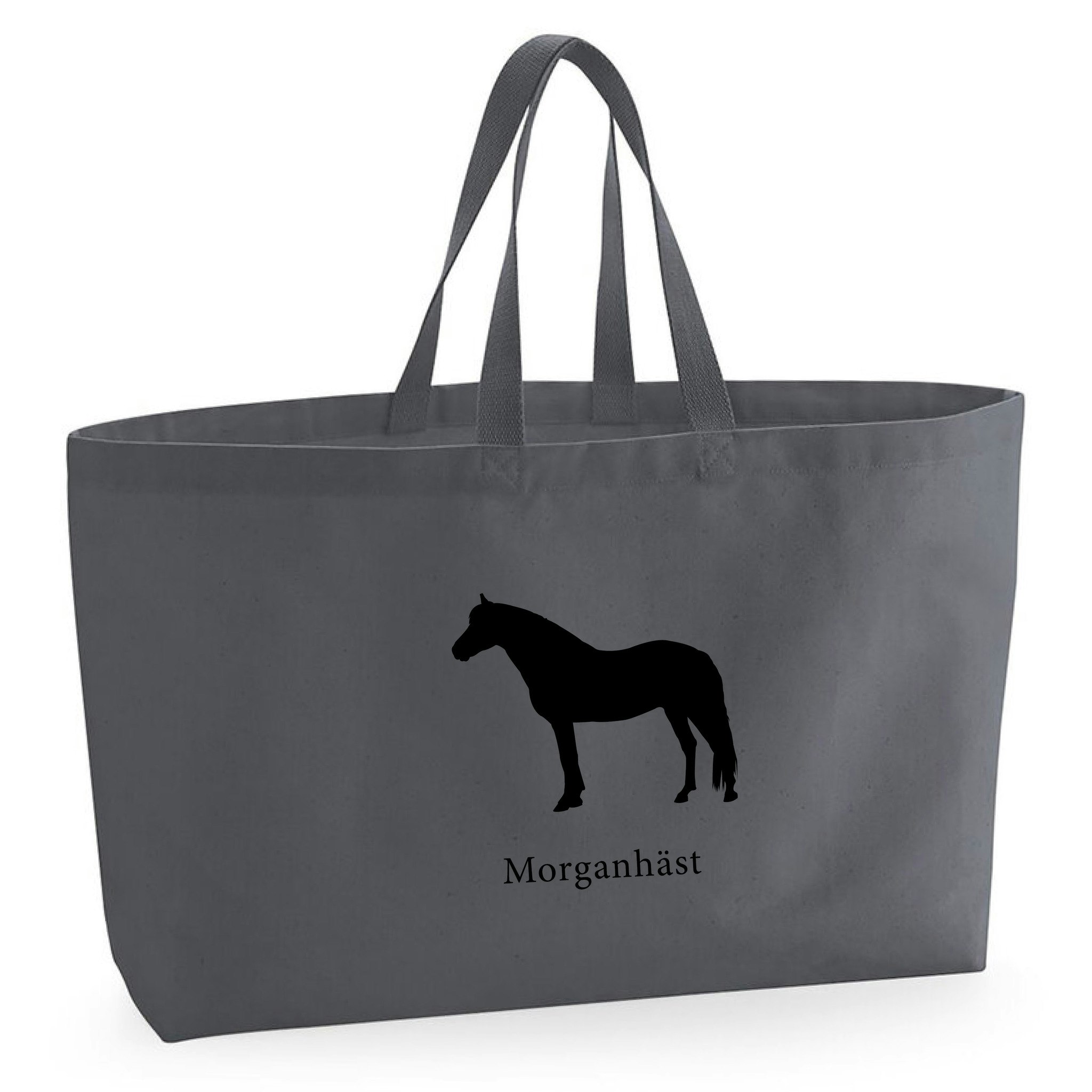 Tygkasse Morganhäst - Oversized bag