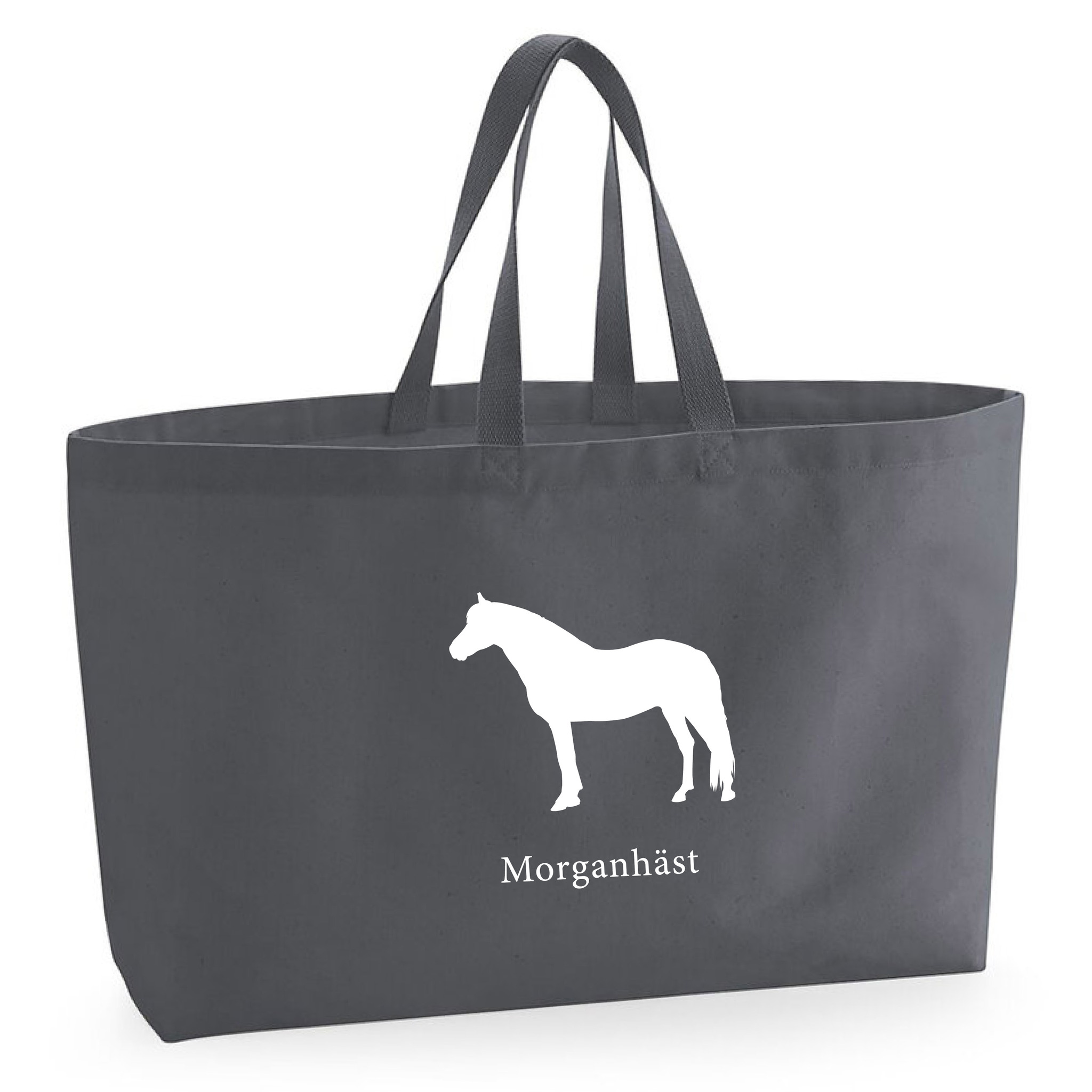 Tygkasse Morganhäst - Oversized bag