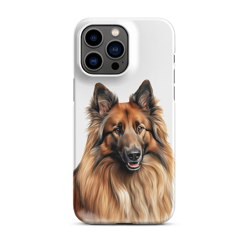 Mobilskal iPhone® - Belgisk vallhund, Tervueren - Liwa Design