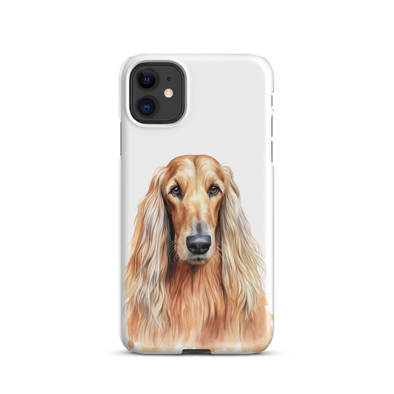 Mobilskal iPhone® - Afghanhund - Liwa Design