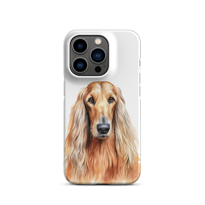 Mobilskal iPhone® - Afghanhund - Liwa Design