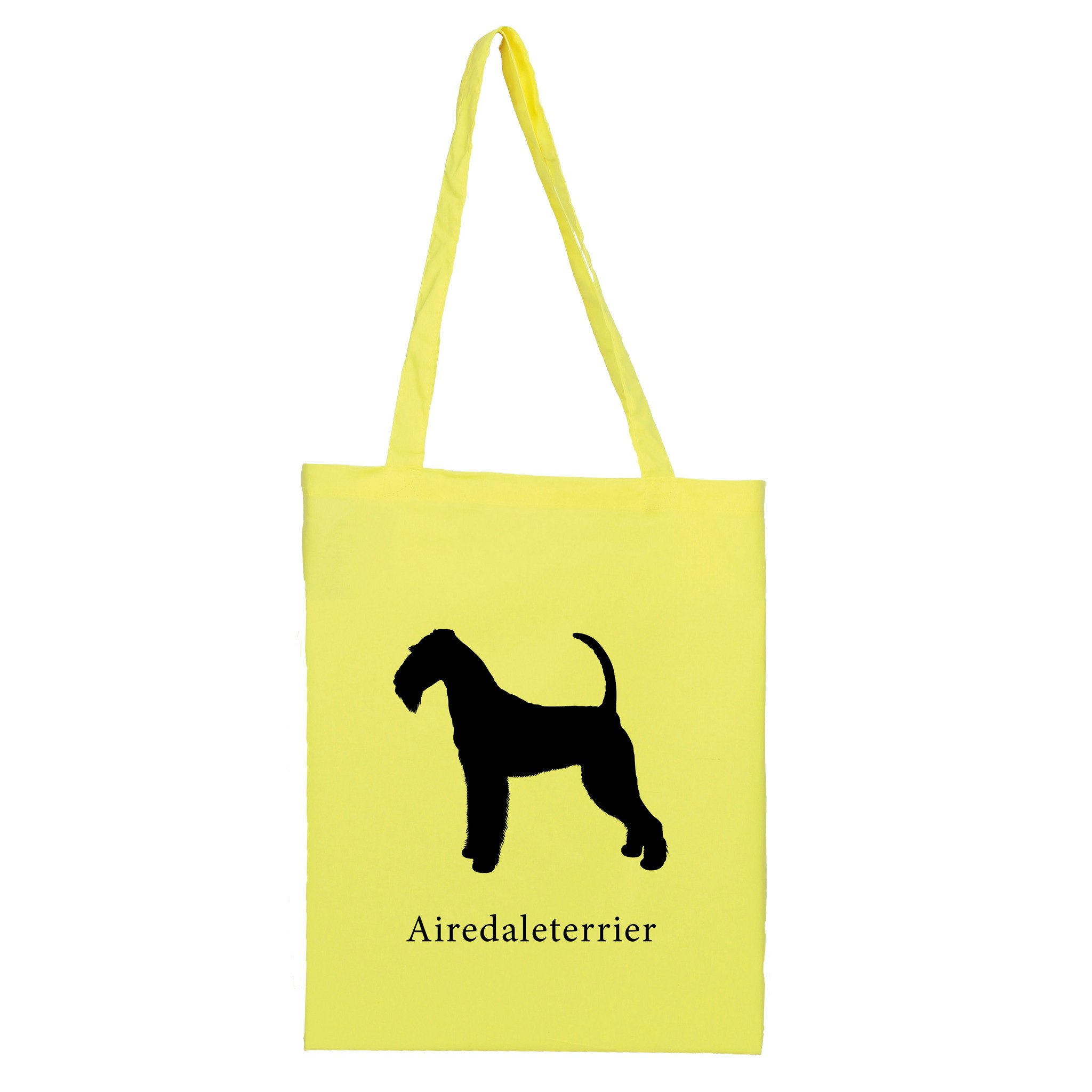 Tygkasse Airedaleterrier