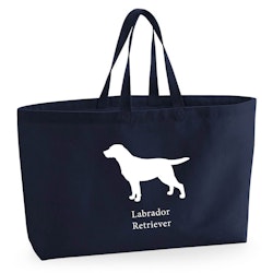Tygkasse Labrador Retriever - Oversized bag