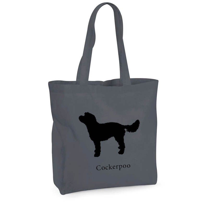 Tygkasse Cockerpoo - Maxi bag