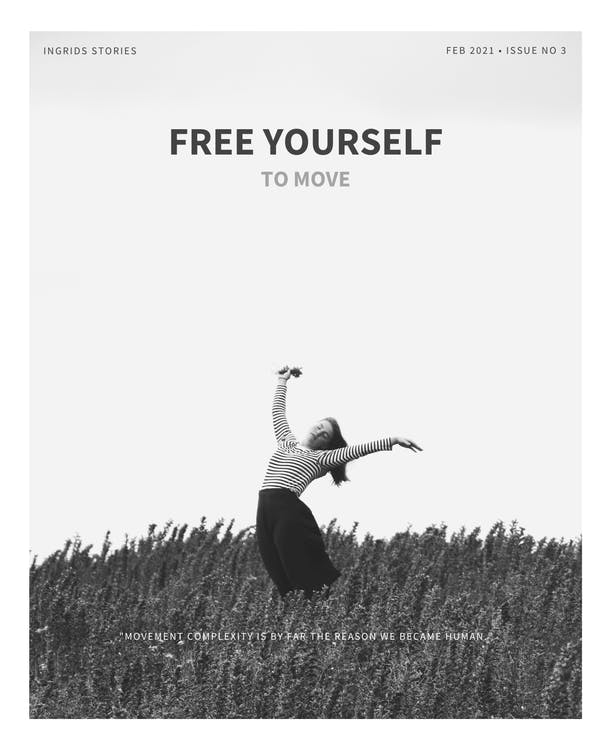Poster "Free yourself to move"