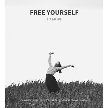 Free yourself to move - Foto Poster