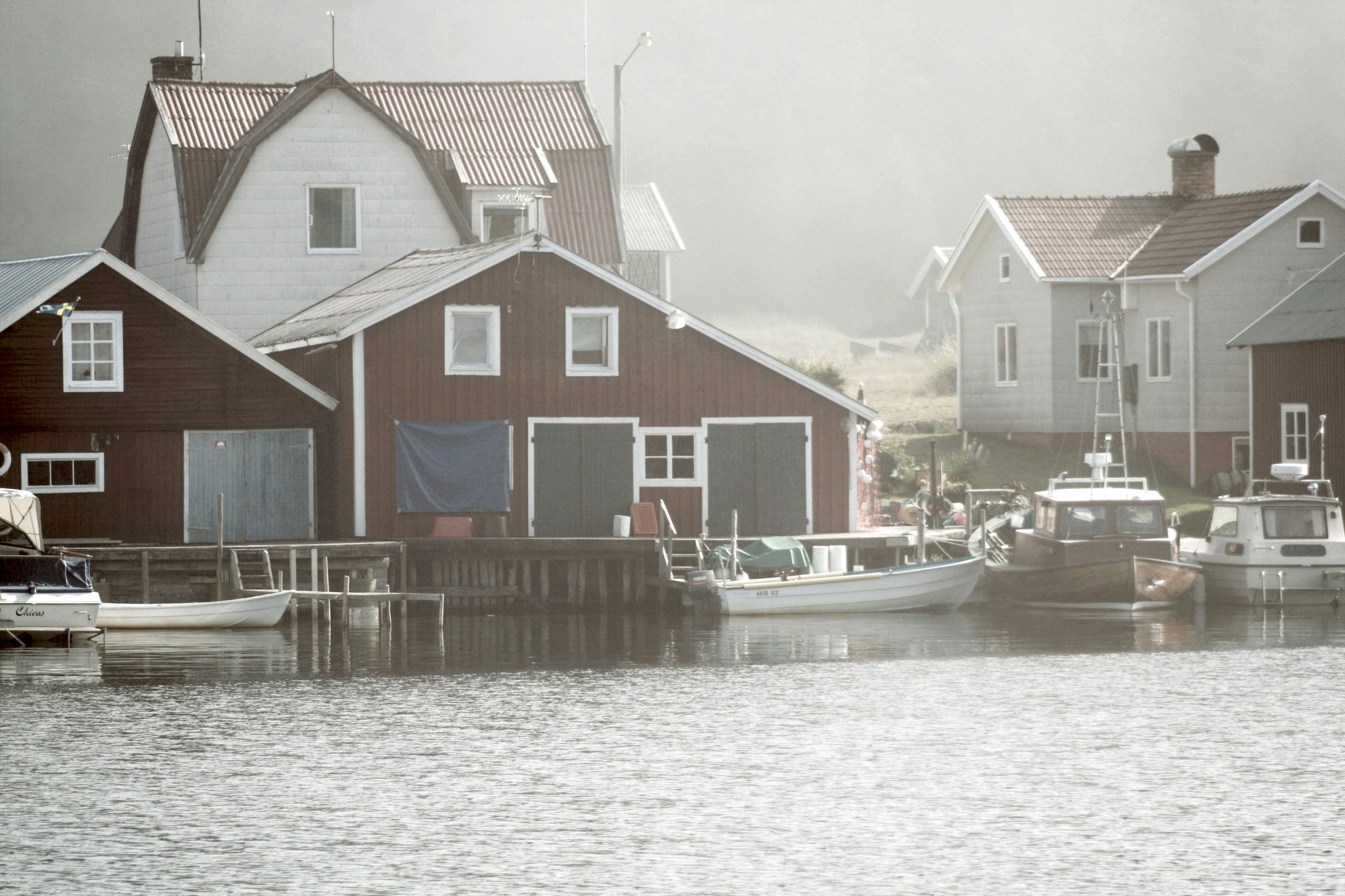 At The Fishermans Place - Foto print