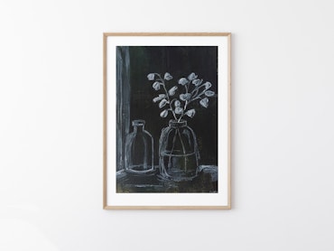 "In the window"