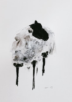 "Fåret" - Art print