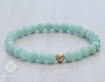 Nouelle Exclusive Armband Jade Guld