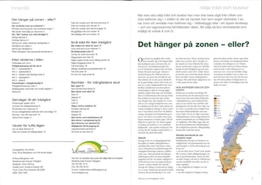 Välja träd och buskar - särtryck